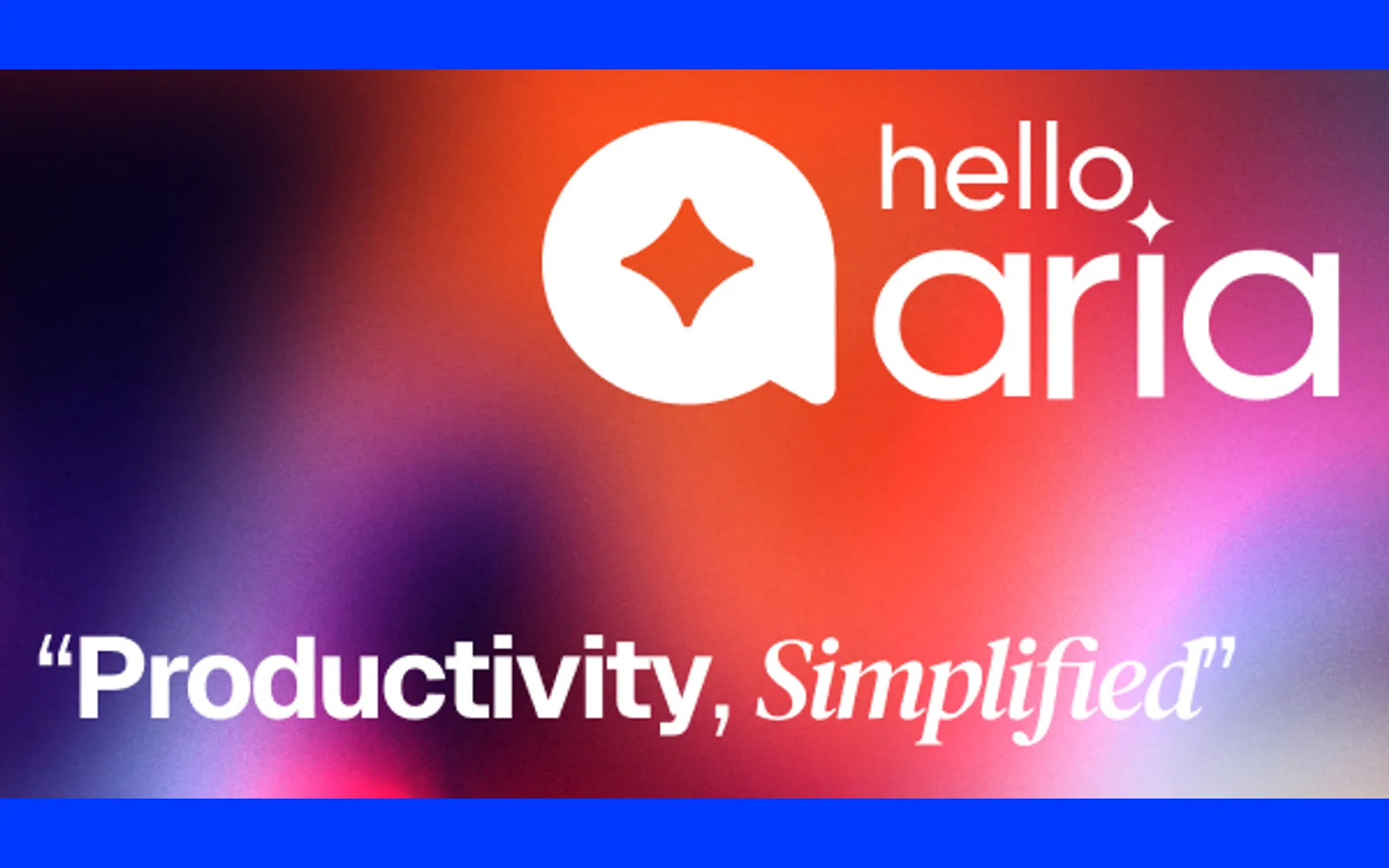 HelloAria, an AI productivity assistant